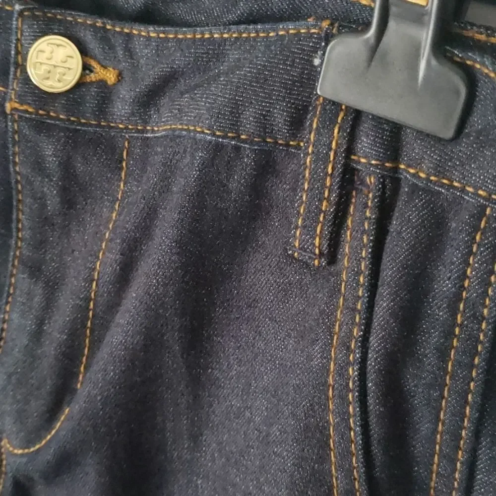 TORY BURCH high waist flare denim jeans